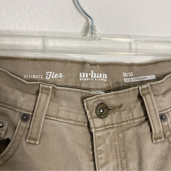 Urban Pipeline - Ultimate Flex - Khaki - 30x30 Slim Straight - Picture 3 of 7